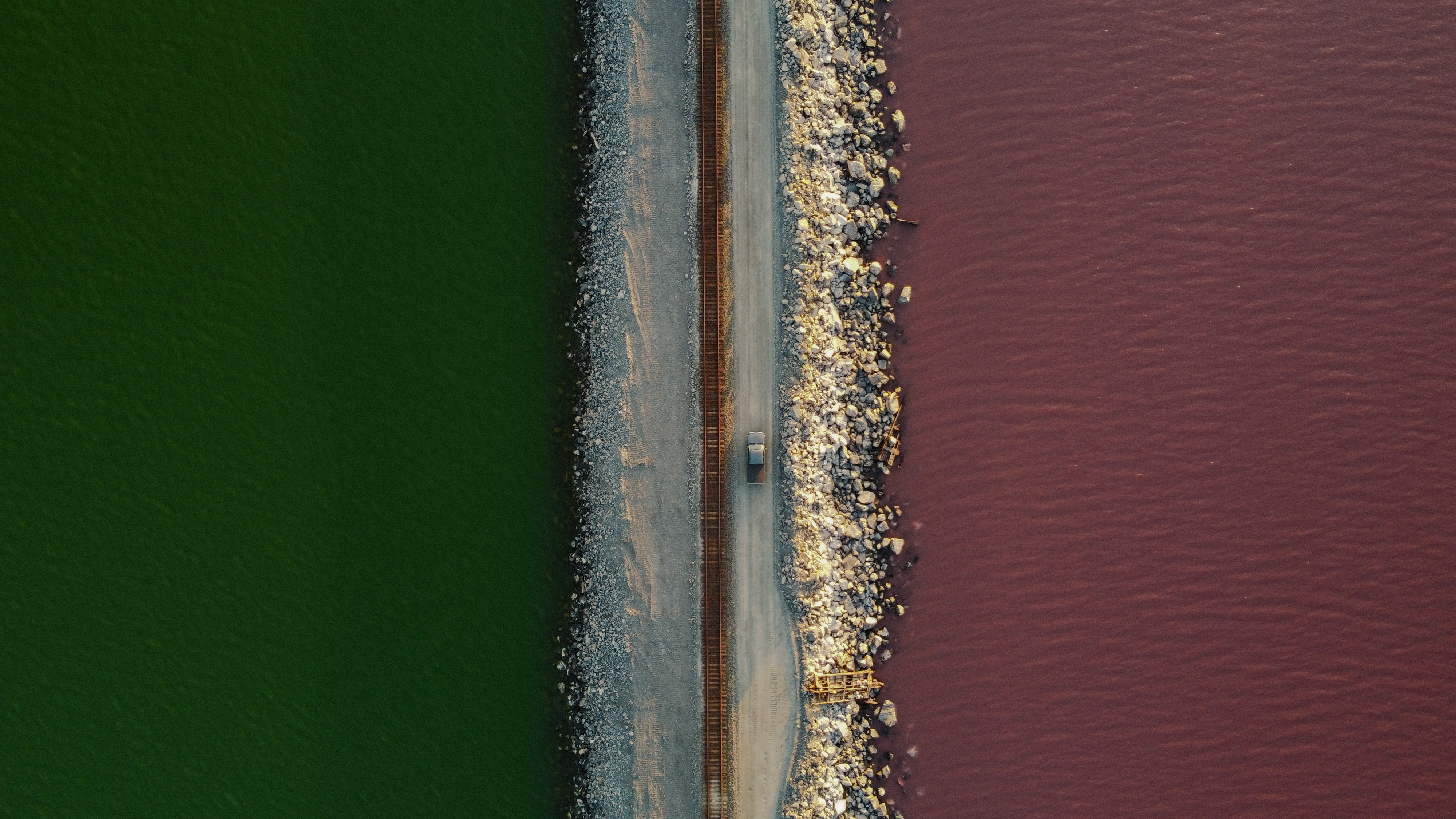 Lucin Cutoff Great Salt Lake