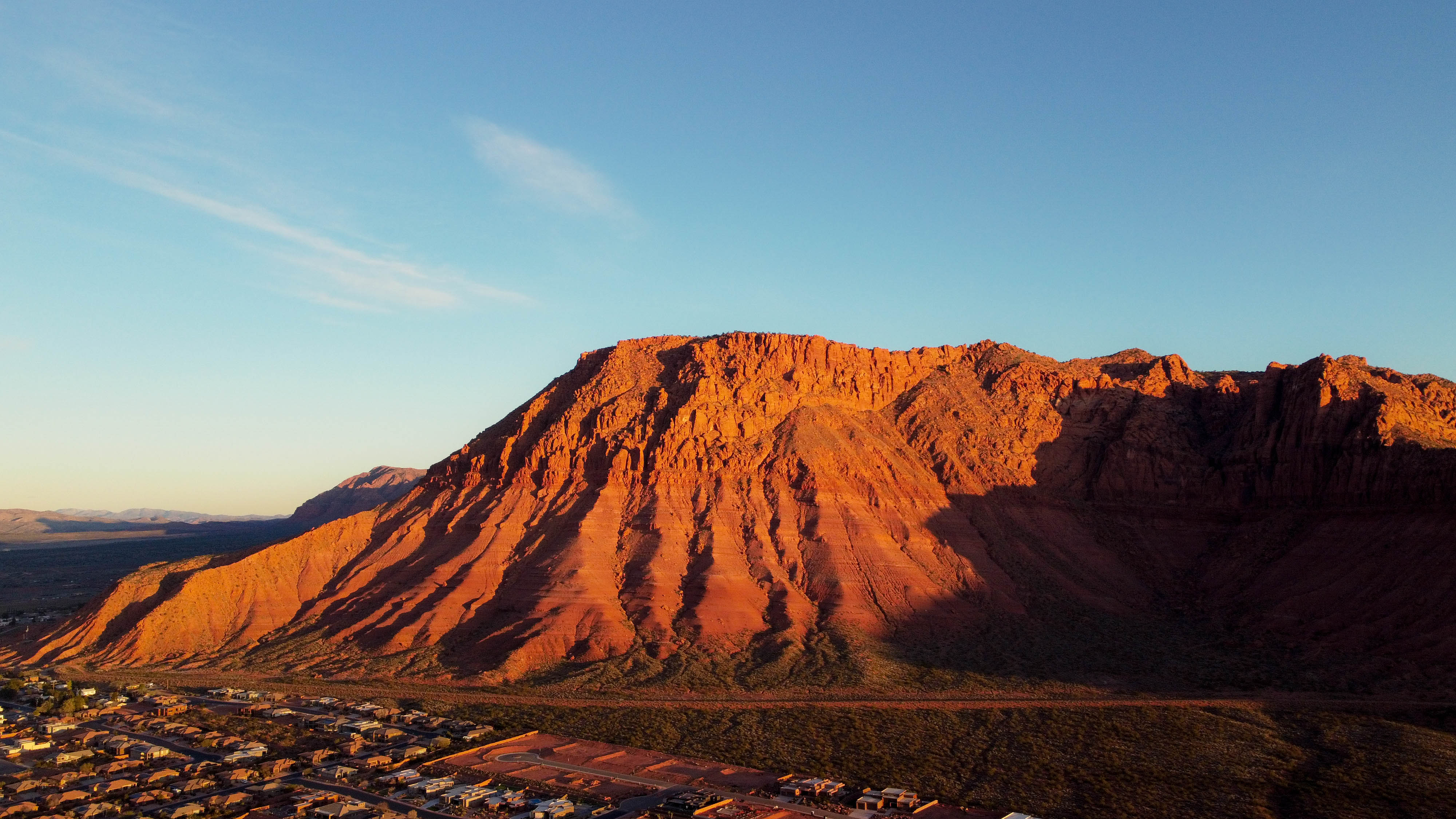 Red Mountain aerial photography